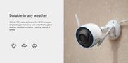 Wireless Wi-Fi camera H3, 5MP, AI human detection, IP67, Micro SD up to 512GB, EZVIZ CS-H3