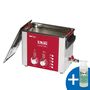 Ultrasonic Cleaner 3l 240W with Timer & Drain Tap, EMAG-Germany EM-D30