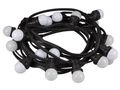 LED PARTY LIGHT CHAIN with 20 WARM WHITE LED LAMPS HQPL11011 5410329697617