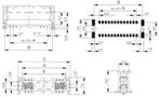 Vertical socket H 6.25mm Female 12-143-62-208 143-62-208