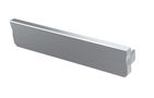 Endcap for LED profile LUMINES SOLIS, grey, without hole PROF-SOLIS-ENDCAP 5901854778730