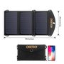 Choetech foldable solar charger 19W solar photovoltaic, 2xUSB 2.4A, 54x26cm SC001 6971824970470