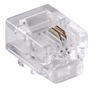 Modular Male Connector RJ11 (6P2C) TF-WM6P2C 5900804022916; 5901436719403