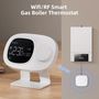 Smart, portable thermostat for boiler or thermo valves, Wi-fi TUYA + RF WT-598-WIFI-RF