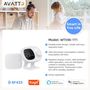 Smart, portable thermostat for boiler or thermo valves, Wi-fi TUYA + RF WT-598-WIFI-RF 6976037361992