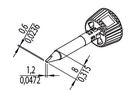 Jootekolvi otsik ERSADUR, 1,2 mm ER0142CDLF12