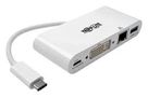 CONV, USB TYPE C PLUG TO DVI-I SOCKET U444-06N-DGU-C