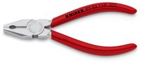 KNIPEX 03 03 110 Mini Combination Pliers plastic coated chrome-plated 110 mm 03 03 110 4003773092636