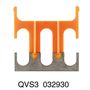 Cross-connector (terminal), when screwed in, Number of poles: 3, Pitch in mm: 12.00, Insulated: Yes, beige Weidmuller 0329300000 04008190084714