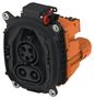 SEALING COVER, AUTOMOTIVE CONN, BLK/ORG 2443733-2