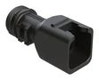 BACKSHELL, PLUG CONN, 6POS, 180DEG, BLK ATBS-239-0605