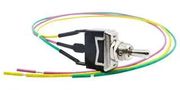 TOGGLE SW, DPDT, 20A, 125VAC, PANEL ST1WDD10