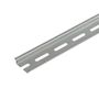 Terminal rail, with slot, Accessories, 35 x 7.5 x 35 mm, Slit width: 5.20 mm, Slit length: 25.00 mm, Steel, galvanic zinc plated and passivated Weidmuller 0514500000 04008190046019