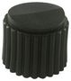 ROUND FLUTED CONTROL KNOB, 6.35MM 11K5014-KCNB.