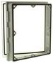 INSPECTION WINDOW, PC, 12" X 10", GREY AR IPW 1210 SC T