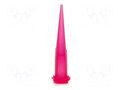 Needle: plastic; 1.25"; Size: 25; straight; UV block; polypropylene METCAL 925125-DHUV