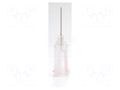 Needle: steel; 0.5"; Size: 27; straight; Mounting: Luer Lock METCAL 927050-TE
