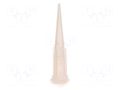 Needle: plastic; 1.25"; Size: 27; straight; UV block; polypropylene METCAL 927125-DHUV