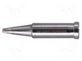 Tip; chisel; 1.4mm; for soldering station METCAL GT4-CH0014S