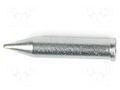 Tip; chisel; 1mm; for soldering station METCAL GT6-CH0010S