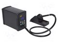 Station: hot air; digital,with push-buttons; 200W; 100÷450°C METCAL HCT2-200-21