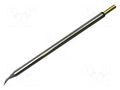 Tip; bent conical; 0.4mm; 471°C; for soldering station METCAL SCP-CNB04