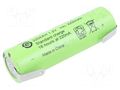 Re-battery: Ni-MH; AA; 1.2V; 2200mAh; soldering lugs; Ø14.5x49.5mm GP ACCU-AA/2200-GP