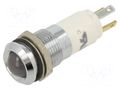 Indicator: LED; red/green/yellow; 24VDC; Ø14mm CML INNOVATIVE TECHNOLOGIES 19240354