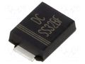 Diode: Schottky rectifying; SMB flat; SMD; 20V; 3A; reel,tape DC COMPONENTS SS32BF-DC