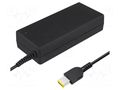 Power supply: switching; 20VDC; 4.5A; Out: Slim tip+pin; 90W QOLTEC ZSI-50054