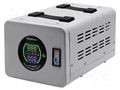 Automatic voltage stabiliser; Usup: 100÷280VAC; Uout: 230VAC QOLTEC QOLTEC-50726