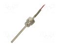 Sensor: temperature; Pt100; Body dim: Ø6mm; screw-in; Len: 3m EVIKON ET211D6E100PT100S3