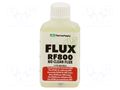 Flux: rosin based; halide-free,Lead Free,No Clean; liquid; 50ml AG TERMOPASTY RF800/50