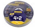 Cutting wheel; Ø: 125mm; Øhole: 22.23mm; 6pcs. IRWIN IRW-IW8082146A