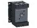 Contactor: 3-pole; NO x3; 220VAC; 160A; EasyPact TVS; W: 120mm SCHNEIDER ELECTRIC LC1E160M5