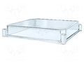 Cover; X: 270mm; Y: 360mm; Z: 45mm; for enclosures; polycarbonate SCHNEIDER ELECTRIC NSYTPLS2736