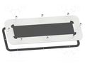 Cable gland plate; steel; W: 130mm; L: 545mm; with a membrane SCHNEIDER ELECTRIC NSYTLFME