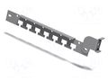 Cross rail; steel; L: 432mm; D: 14mm; for enclosures,door SCHNEIDER ELECTRIC NSYTFPCRN5