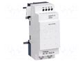 Module: extension; IN: 4; OUT: 2; OUT 1: relay; 24VDC; Zelio Logic SCHNEIDER ELECTRIC SR3XT61BD