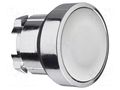 Switch: push-button; 22mm; Stabl.pos: 1; grey; none; IP66; flat SCHNEIDER ELECTRIC ZB4BA8