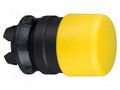 Switch: push-button; 22mm; Stabl.pos: 1; yellow; none; IP66; Pos: 2 SCHNEIDER ELECTRIC ZB5AC54