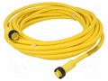 Cable: for sensors/automation; PIN: 4; plug; 600V; IP67; 8m; 10A MOLEX 114030K12M080