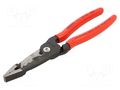 Stripping tool; 0.5÷4mm2,0.75÷6mm2; Wire: round; 200mm KNIPEX KNP.1371200ME