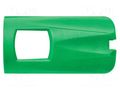 Mount.elem: markers for connectors; green SCHÜTZINGER CLIP8455-GN