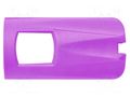 Mount.elem: markers for connectors; violet SCHÜTZINGER CLIP8455-PVI