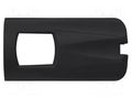 Mount.elem: markers for connectors; black SCHÜTZINGER CLIP8455-SW