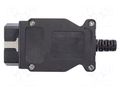 Connector: diagnostic OBD II; black; 10A; Insulation: polyamide SCHÜTZINGER SET746124VGB-SW