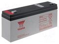 Re-battery: acid-lead; 6V; 3Ah; AGM; maintenance-free YUASA ACCU-HP3-6/Y