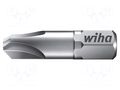 Screwdriver bit; Tri-Wing®; TW4; Overall len: 25mm; TORSION; ZOT WIHA WIHA.22607