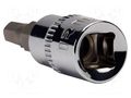 Socket; hex key,socket spanner; HEX 8mm; 1/4" IRIMO SA.107-H8-1